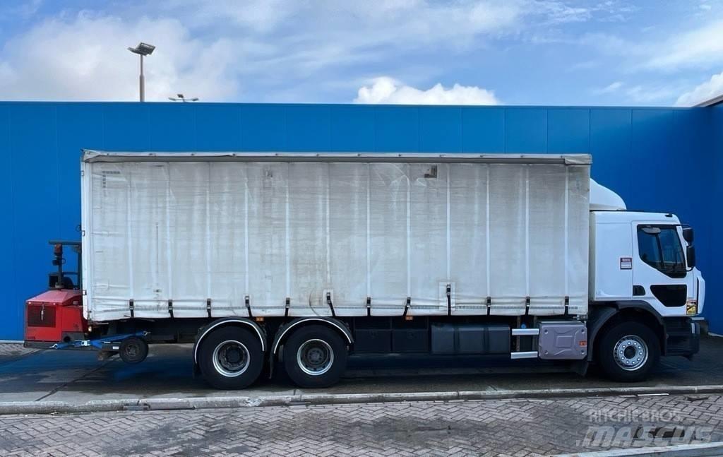 Renault C 380 커튼사이더 트럭