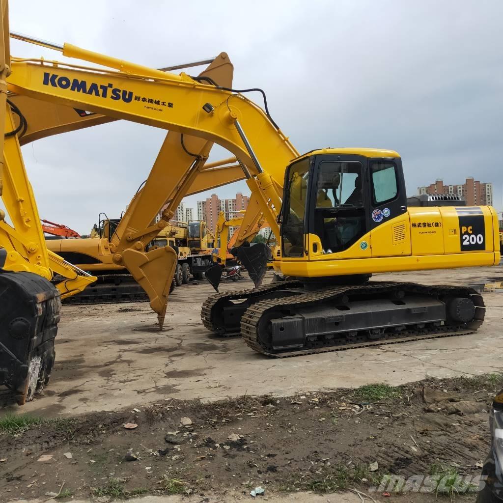 Komatsu PC200-7 대형 굴삭기 29톤 이상