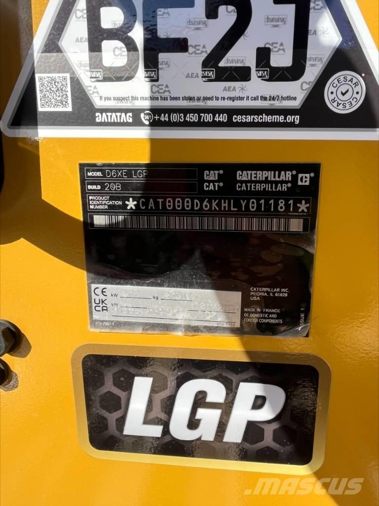 CAT D6 XE LGP 크롤러 도저