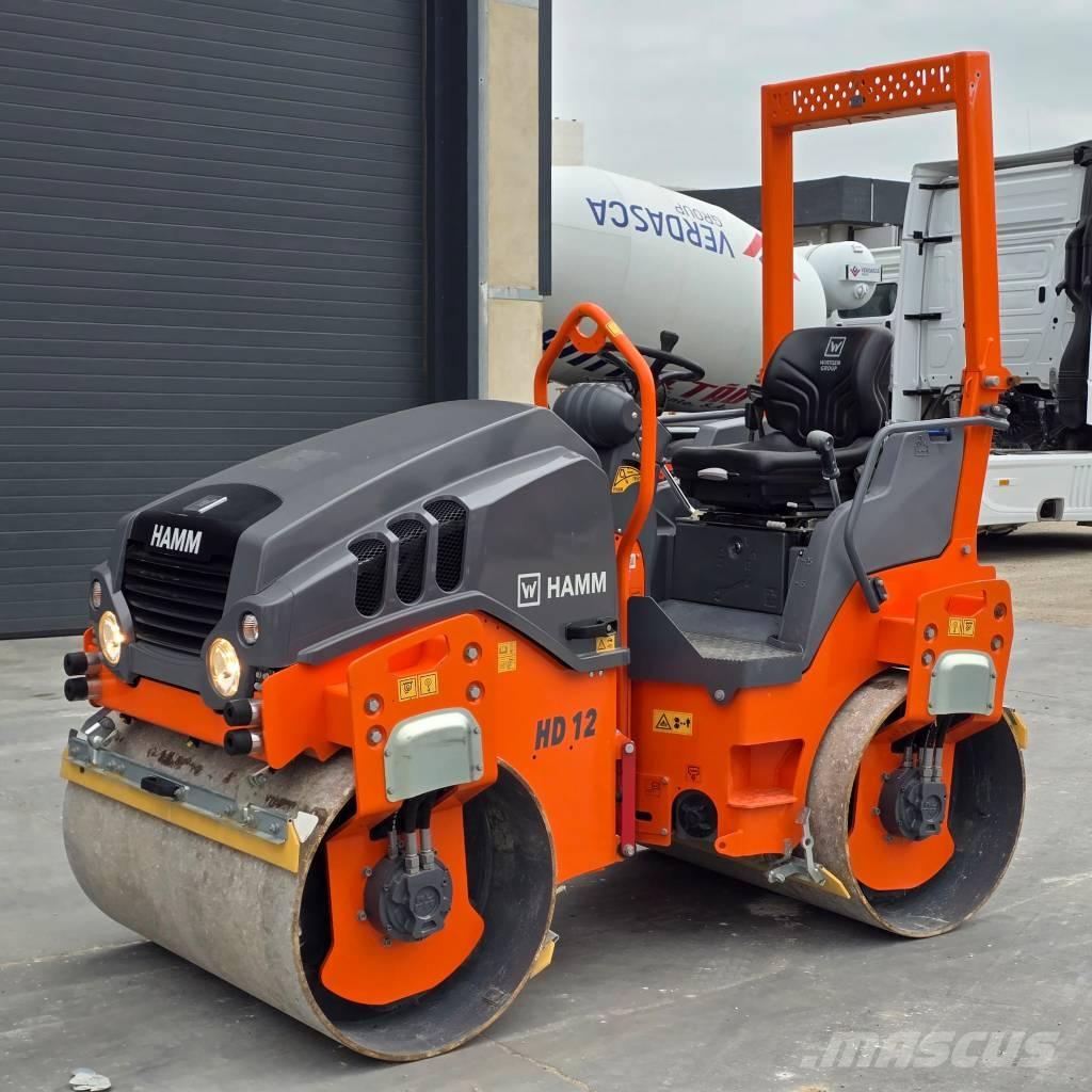 Hamm HD 12 VV 트윈 드럼 롤러