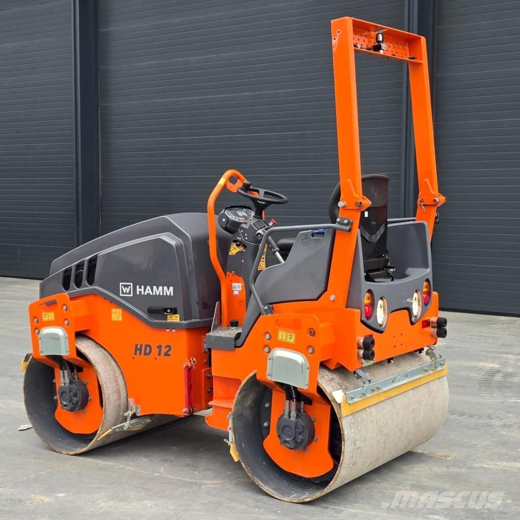 Hamm HD 12 VV 트윈 드럼 롤러