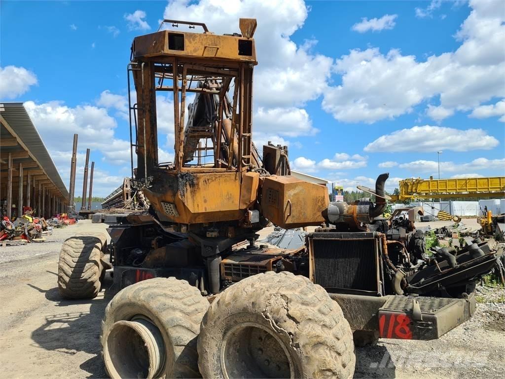 Valmet 801 combi 원목 하베스터