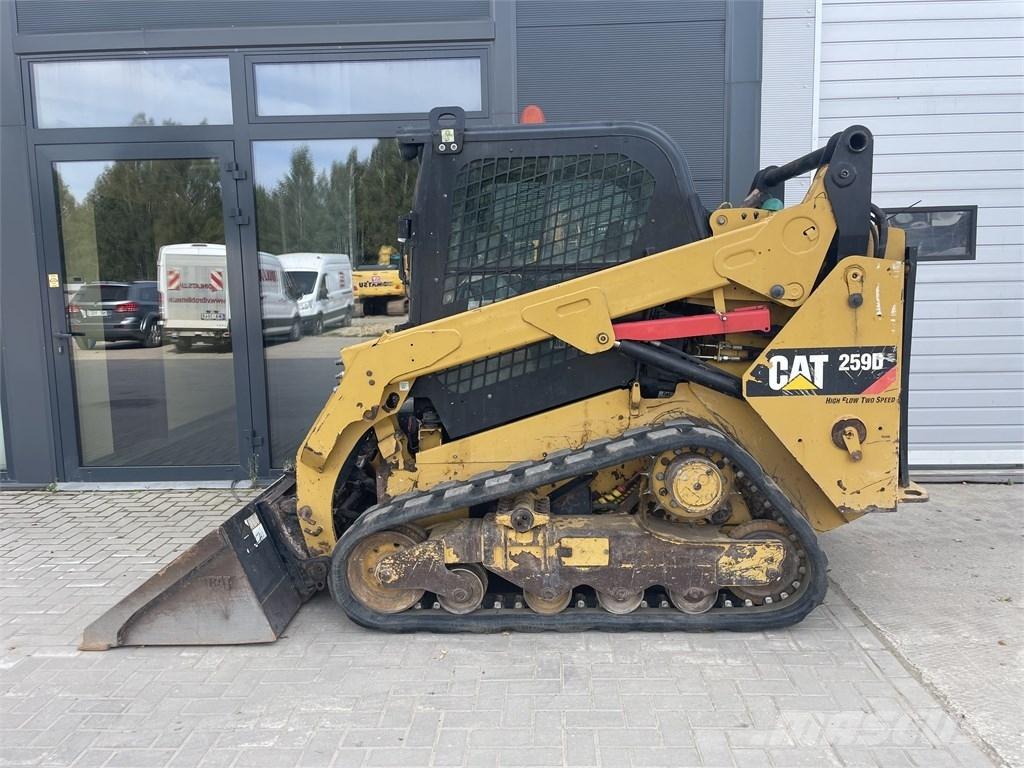 CAT 259D HF  스키드로더