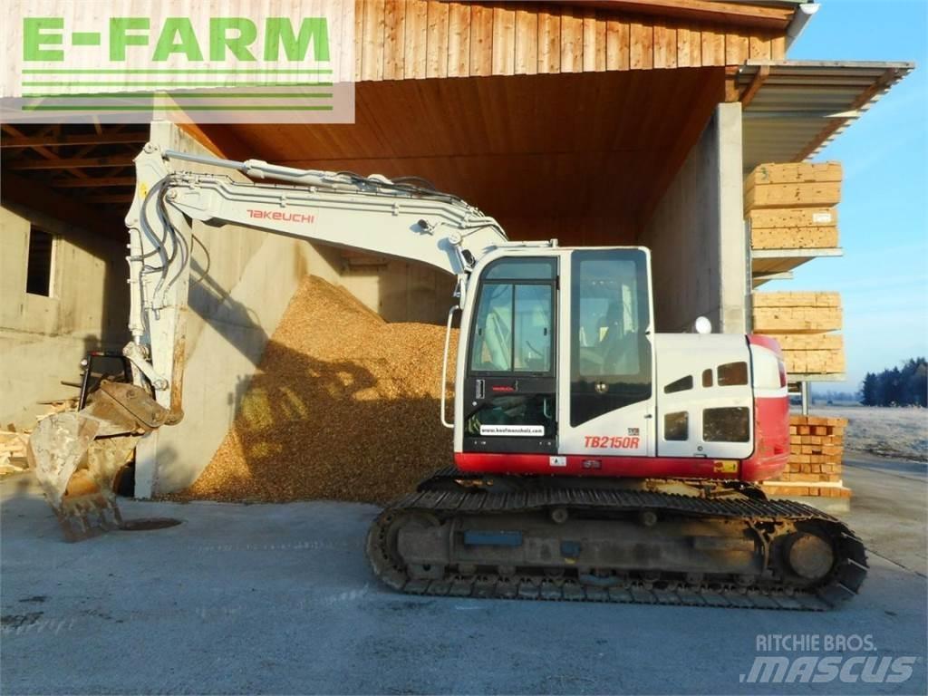 Takeuchi tb2150r  휠 굴삭기