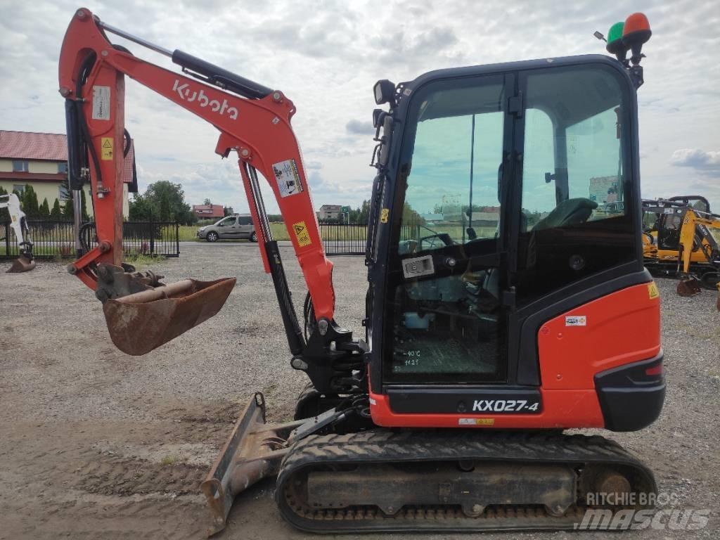 Kubota KX 027-4 소형 굴삭기 7톤 미만