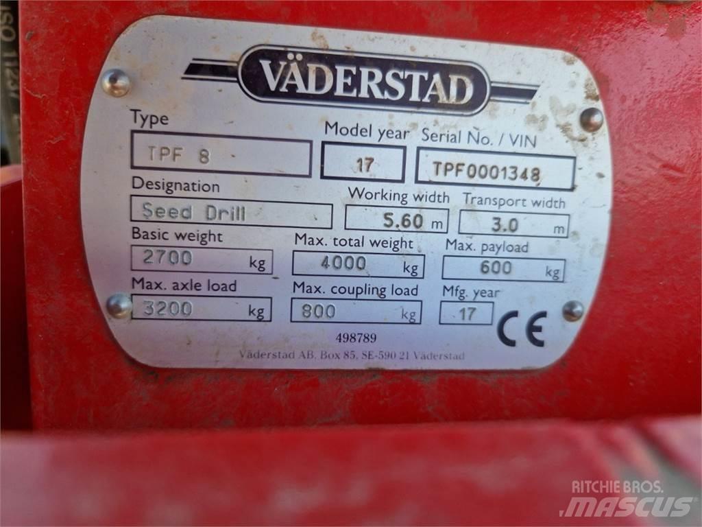 Väderstad TPF8 드릴