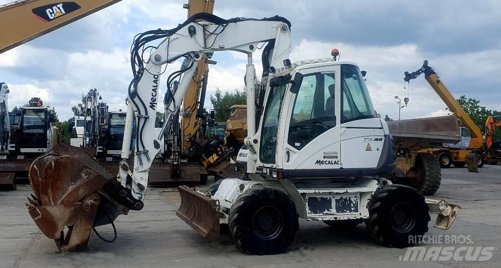 Mecalac 714 MWE  휠 굴삭기