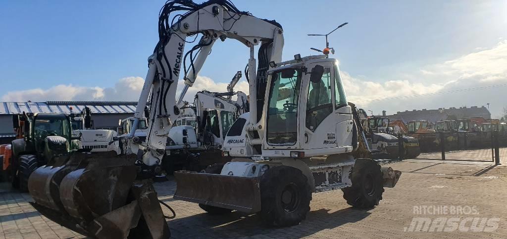 Mecalac 714 MWE  휠 굴삭기