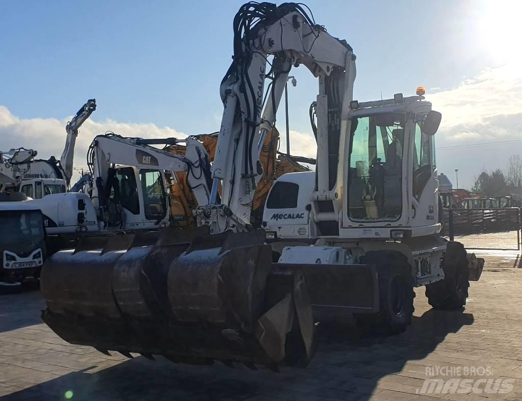 Mecalac 714 MWE  휠 굴삭기