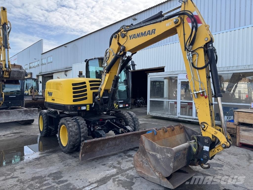 Yanmar B95W (40576)  휠 굴삭기