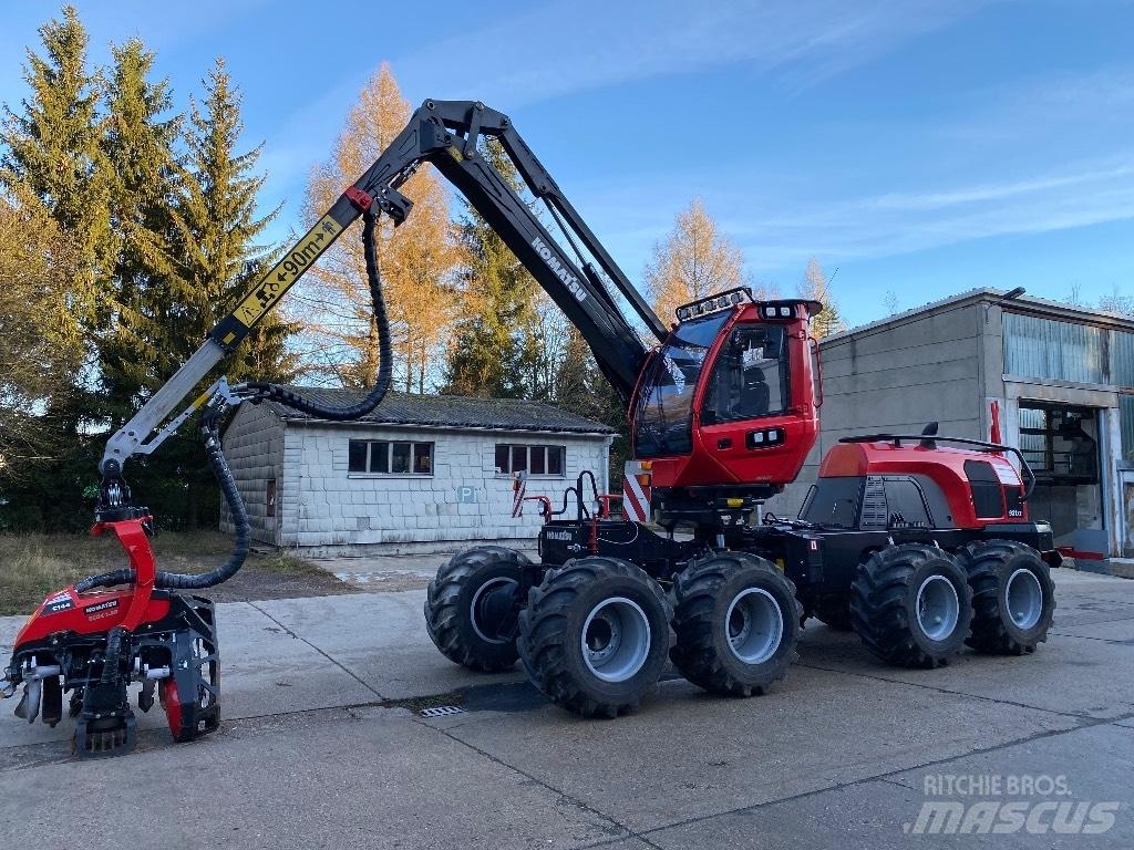Komatsu 931 XC 원목 하베스터