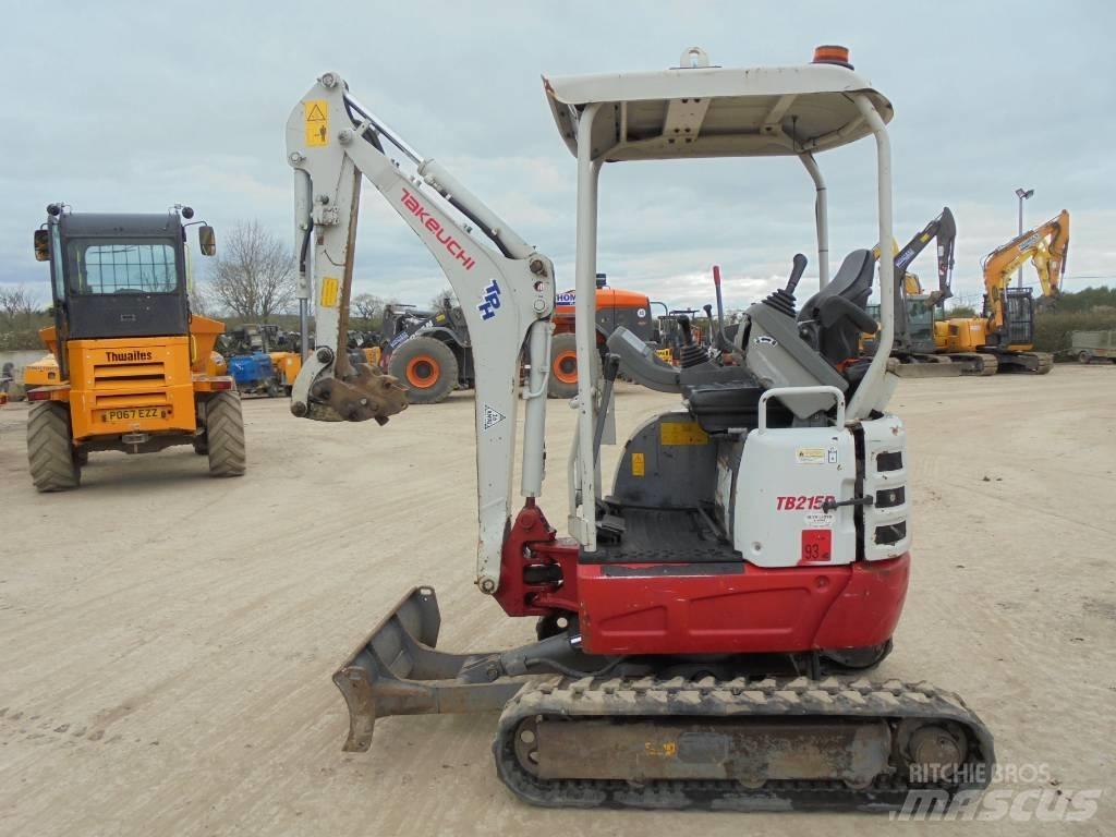 Takeuchi TB215R 소형 굴삭기 7톤 미만