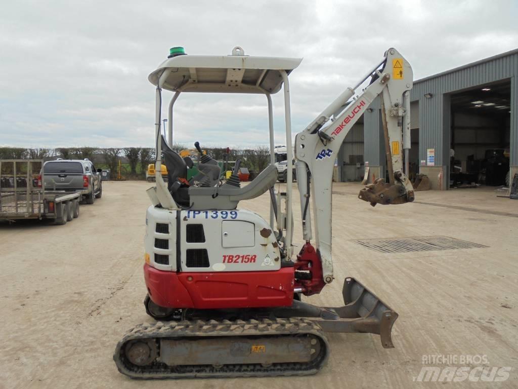 Takeuchi TB215R 소형 굴삭기 7톤 미만