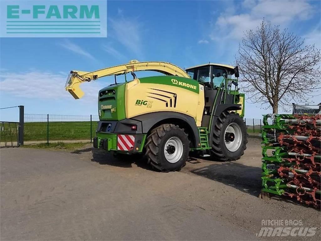 Krone big x 630 자동 초지기계