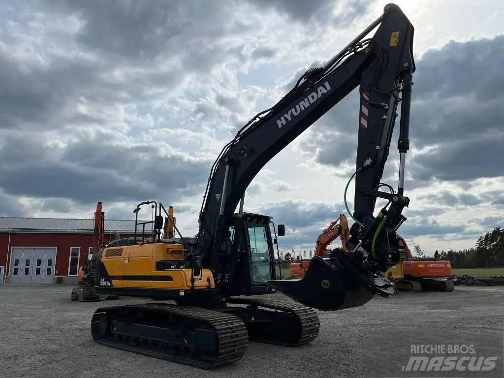 Hyundai HX 220 대형 굴삭기 29톤 이상