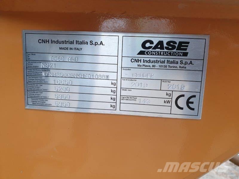 CASE 856 C AWD 그레이더