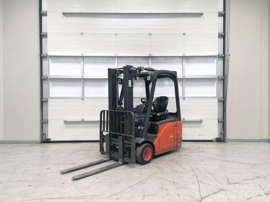 Linde E14-01 전동 지게차
