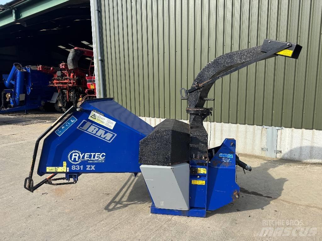 JBM Ryetec 831 ZX 톱밥제조기