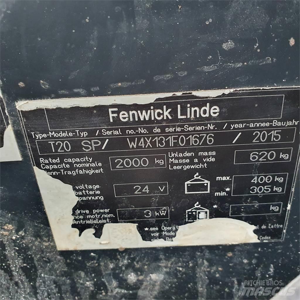 Linde T20SP kurz 경량 리프터