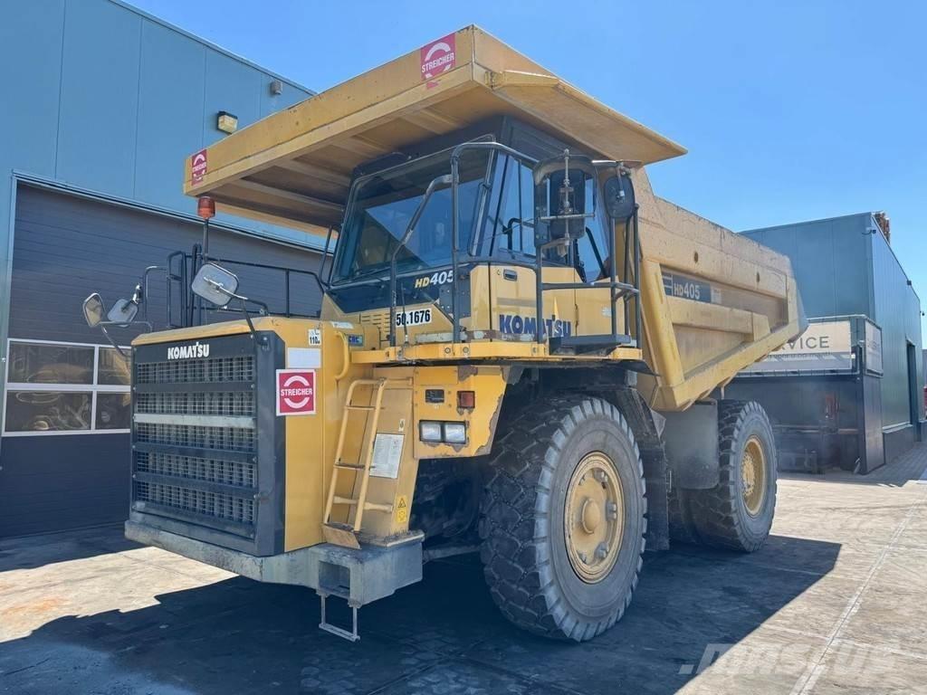 Komatsu HD405-7 건설현장 덤프트럭