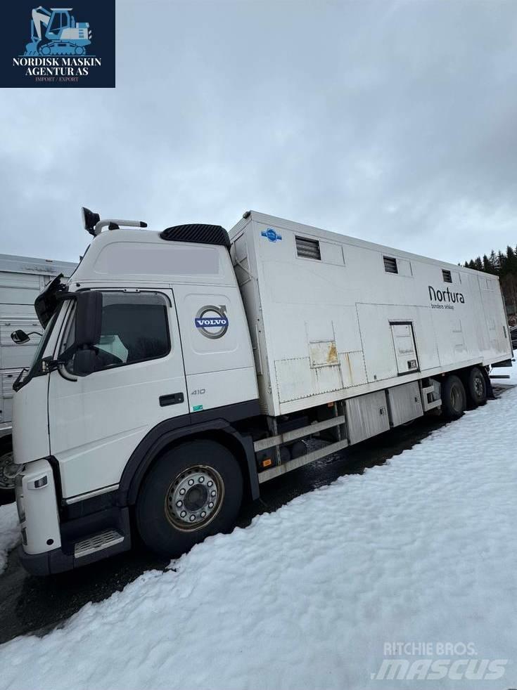 Volvo FM 410 가축 운반용 트럭