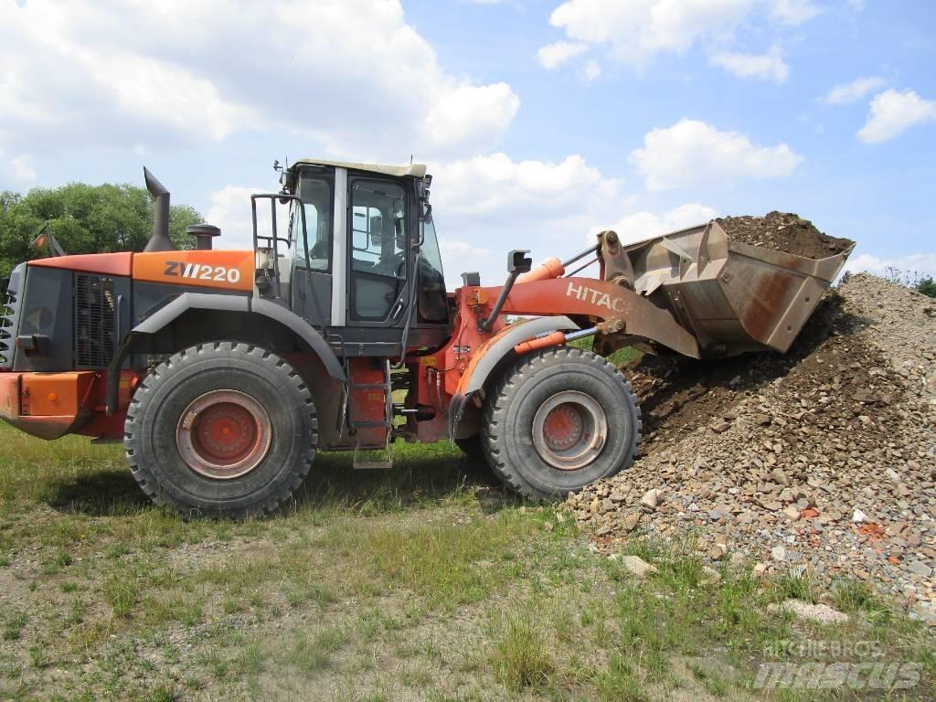 Hitachi ZW 220  Waage  휠로우더