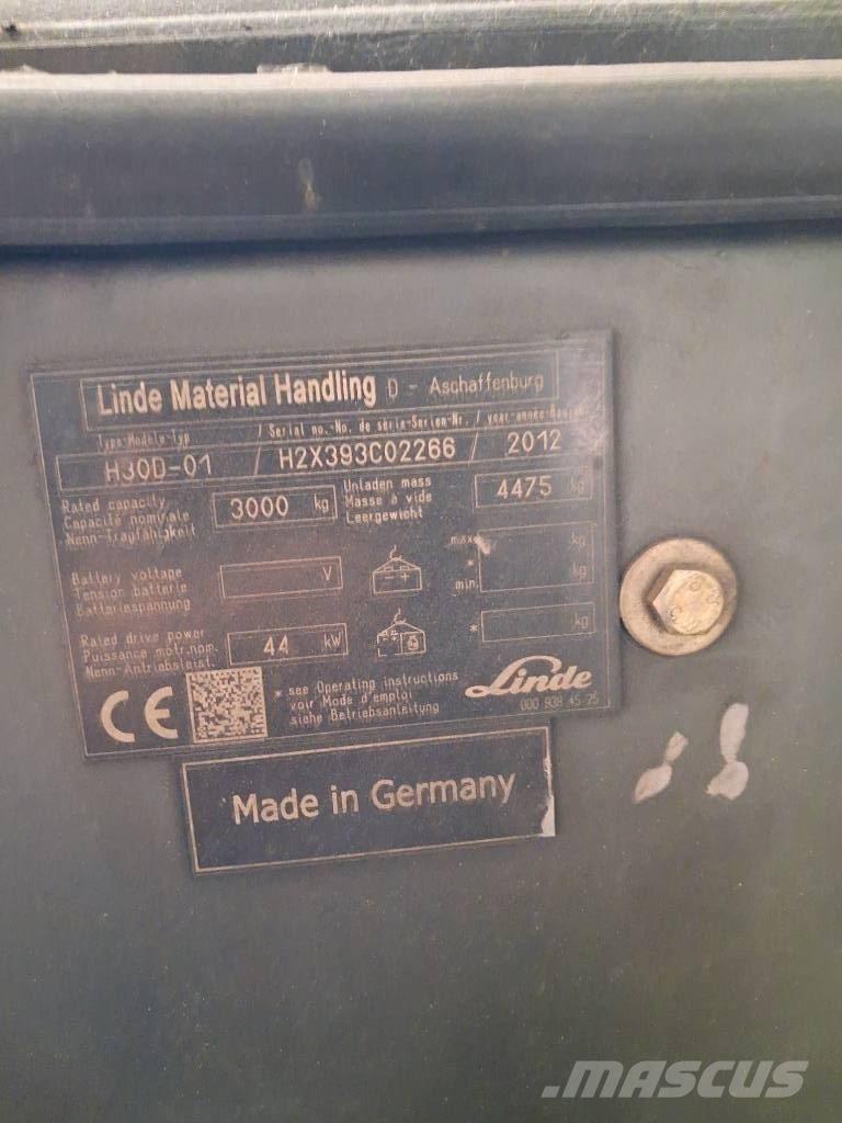 Linde H30D-01 디젤 지게차