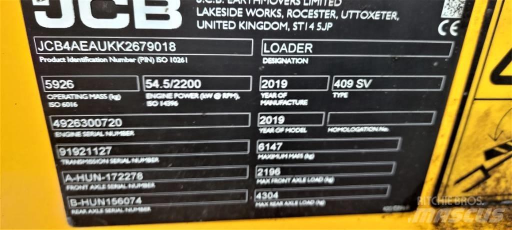 JCB 409  휠로우더