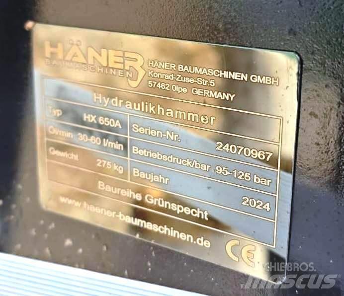 Häner HX650A 브레이커