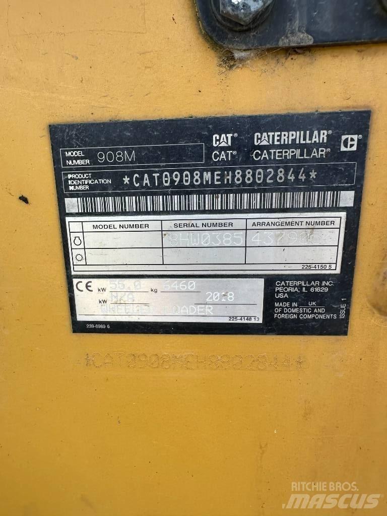 CAT 908M  휠로우더