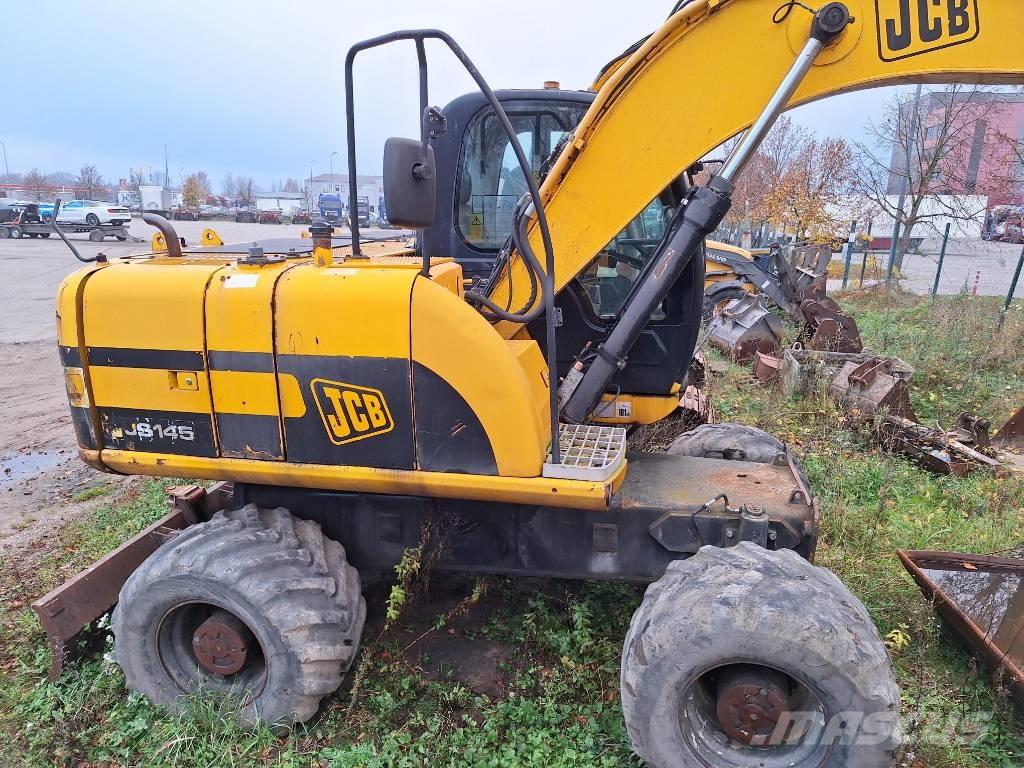 JCB JS 145 W  휠 굴삭기