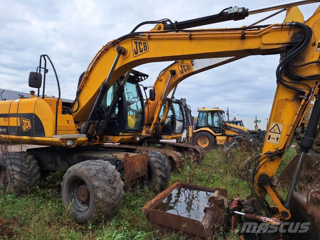 JCB JS 145 W  휠 굴삭기
