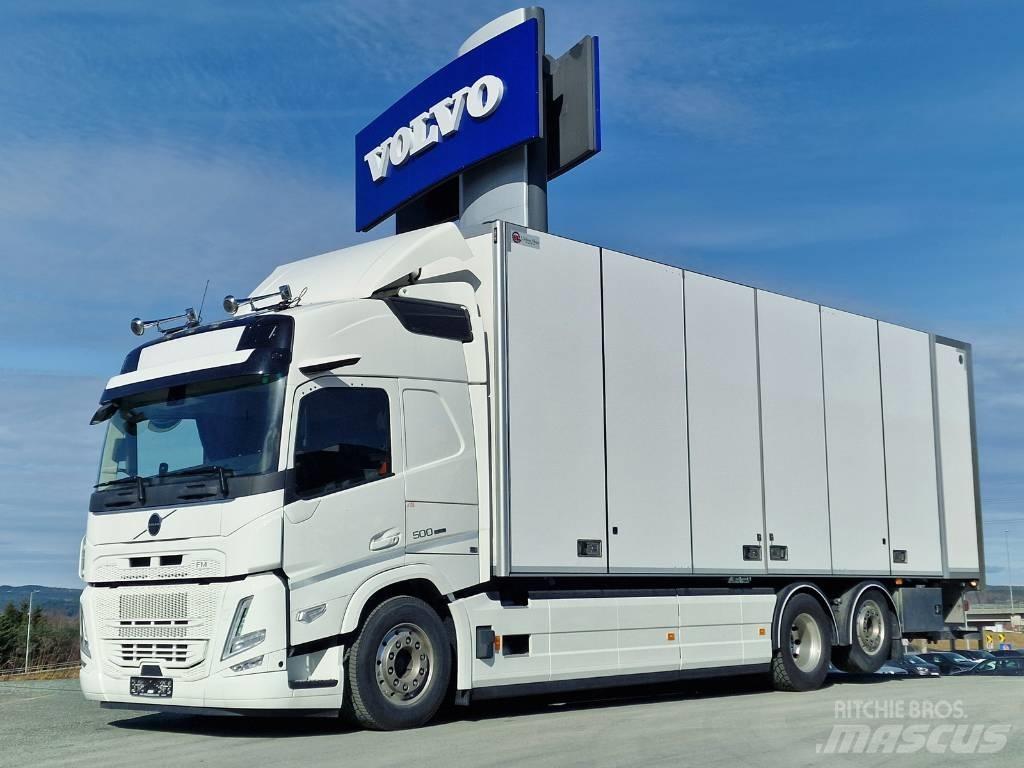 Volvo FM500 6x2 탑차 트럭
