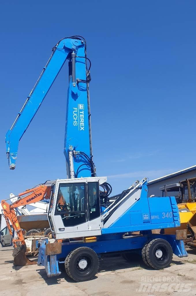 Terex Fuchs MHL340 폐기물/산업 처리기