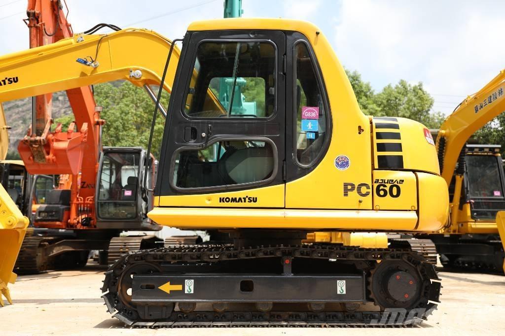 Komatsu PC 60-7 소형 굴삭기 7톤 미만