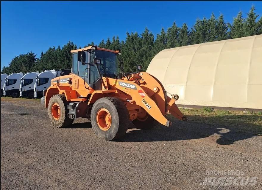 Doosan DL 250-5 프론트 로더 및 굴착기