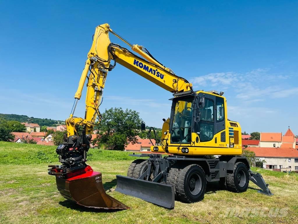 Komatsu PW 148-10  휠 굴삭기