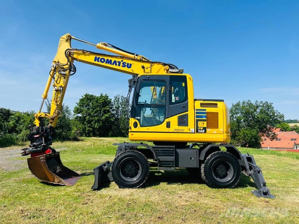 Komatsu PW 148-10  휠 굴삭기