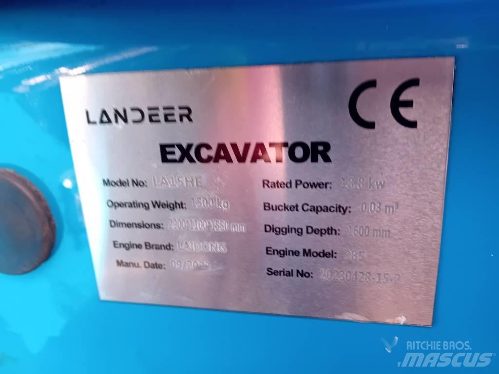  Landeer LA15HE 소형 굴삭기 7톤 미만