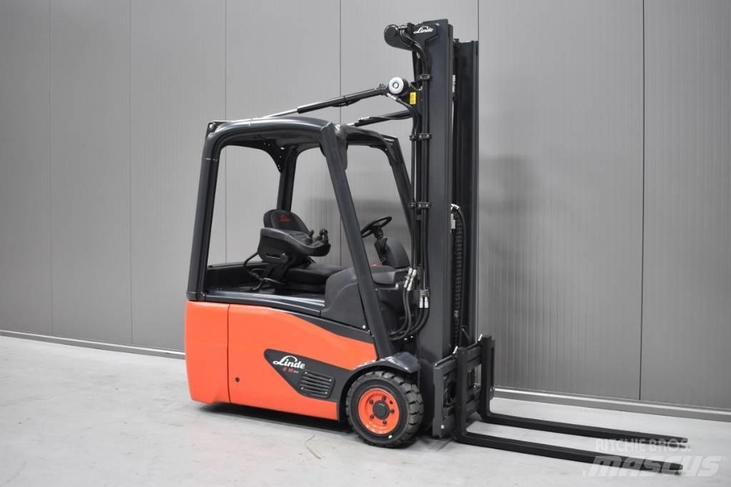 Linde E 16-02 전동 지게차