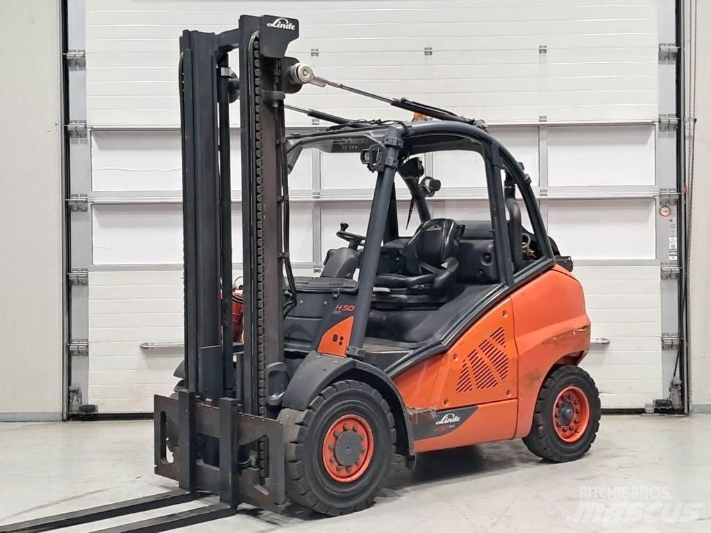 Linde H50T-02 LPG 지게차