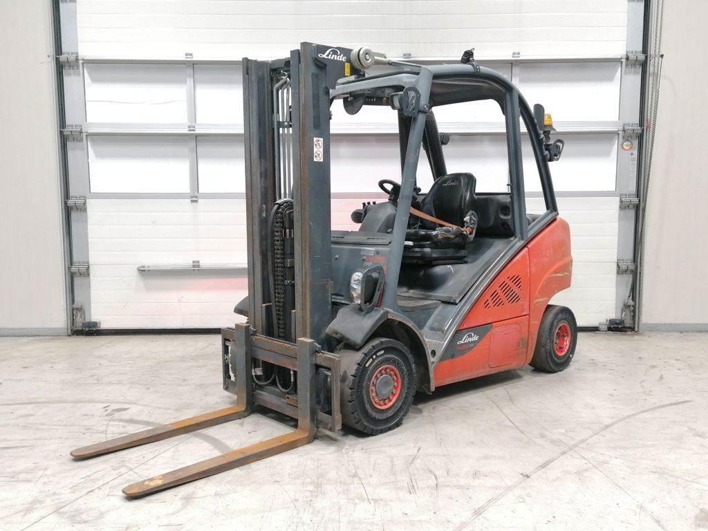Linde H25D-02 디젤 지게차