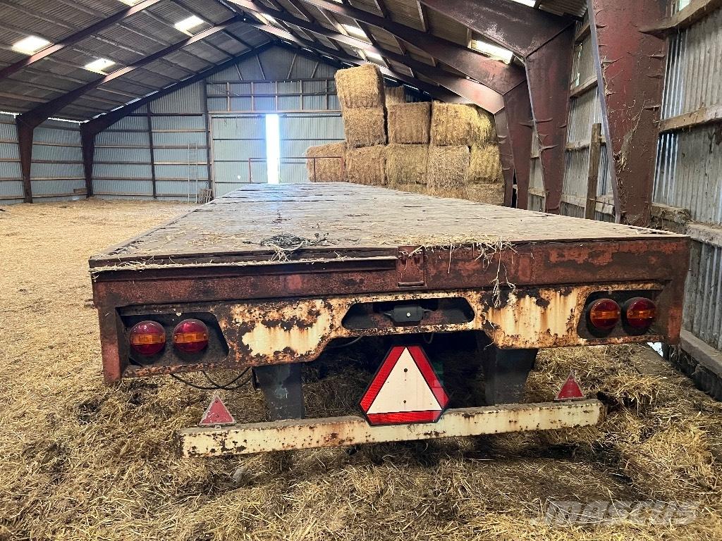  Halmvogn 12.5 meter 대형곤포 트레일러
