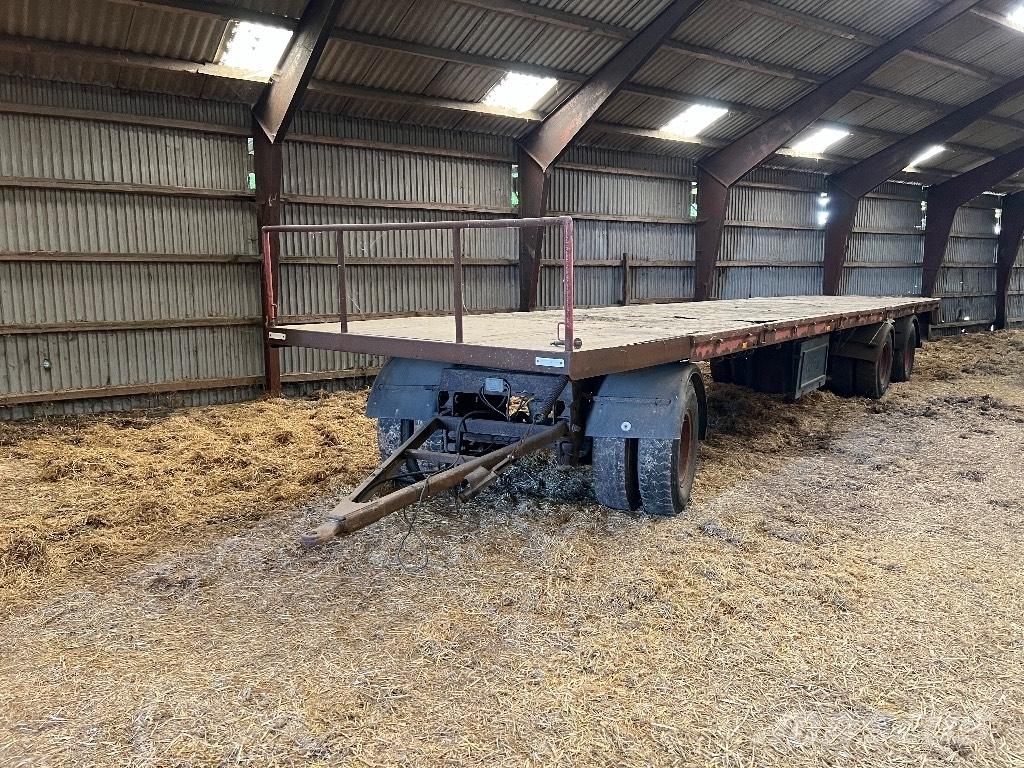  Halmvogn 12.5 meter 대형곤포 트레일러