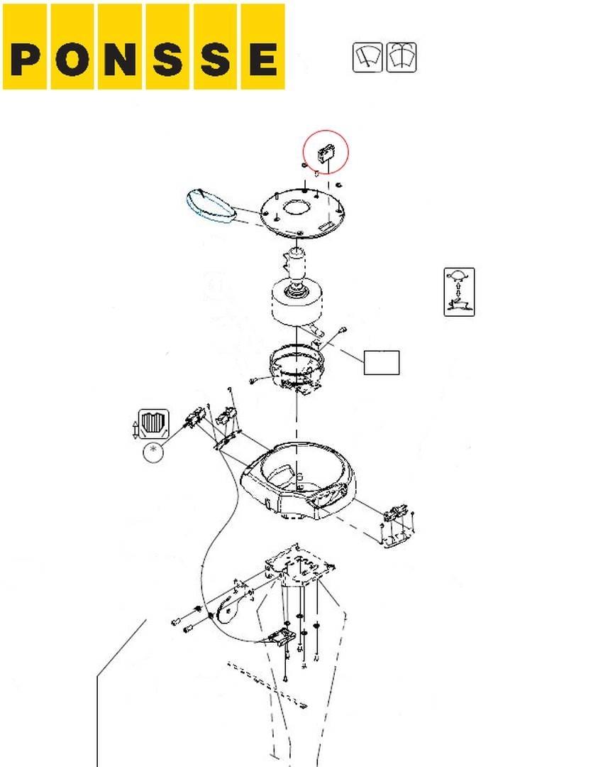 Ponsse 0066217 일렉트로닉스