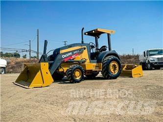 John Deere 210 LE EP 프론트 로더 및 굴착기