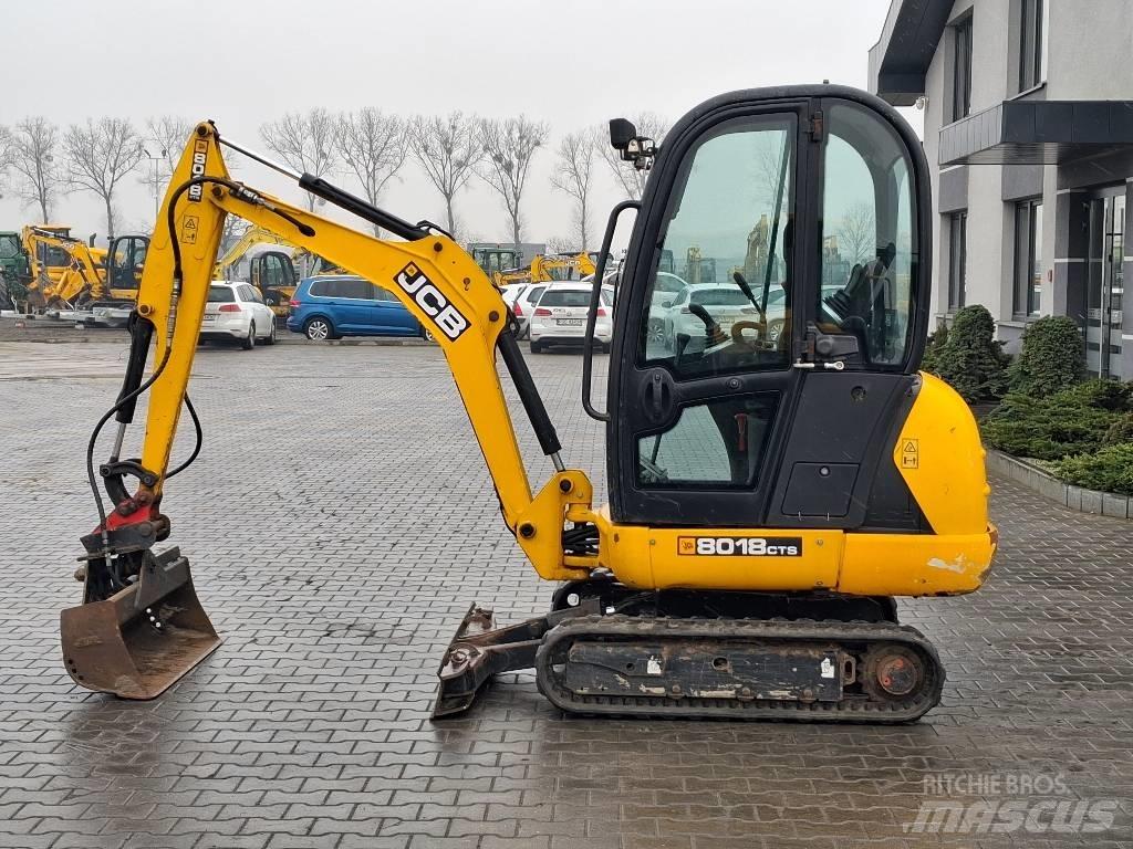 JCB 8018 CTS 소형 굴삭기 7톤 미만
