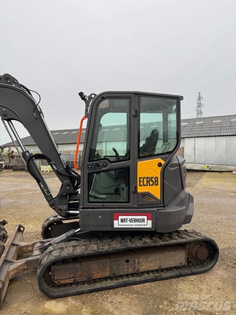 Volvo ECR58F 소형 굴삭기 7톤 미만