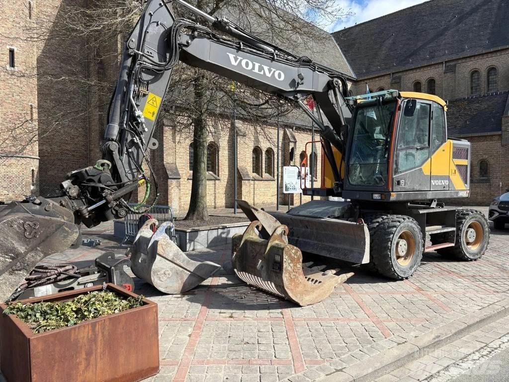 Volvo EWR150E  휠 굴삭기
