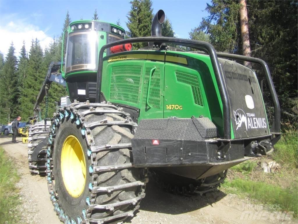 John Deere 1470G 원목 하베스터
